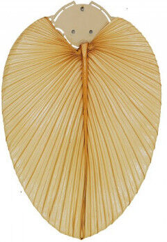 CasaFan Set De 5 Aspas Ø 132 Cm 19901 Hoja De Palmera Natural Color Marrón Claro Casafan CasaFan Set De 5 Aspas Ø 132 Cm 19901 Hoja De Palmera Natural Color Marrón Claro Casafan