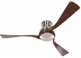 CasaFan Ventilador De Techo Casafan 314050 Eco Regento 140cm Nogal/ Cromo Cepillado CasaFan Ventilador De Techo Casafan 314050 Eco Regento 140cm Nogal/ Cromo Cepillado