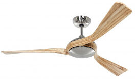 CasaFan Ventilador De Techo Casafan 314230 Eco Interior 142cm Madera Natural / Cromo Cepillado CasaFan Ventilador De Techo Casafan 314230 Eco Interior 142cm Madera Natural / Cromo Cepillado