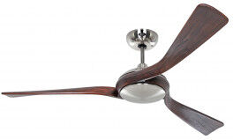 CasaFan Ventilador De Techo Casafan 314231 Eco Interior 142cm Nogal/ Cromo Cepillado CasaFan Ventilador De Techo Casafan 314231 Eco Interior 142cm Nogal/ Cromo Cepillado