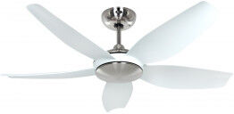 CasaFan Ventilador De Techo Casafan 511680 Eco Volare 116cm Blanco/ Cromo Cepillado CasaFan Ventilador De Techo Casafan 511680 Eco Volare 116cm Blanco/ Cromo Cepillado