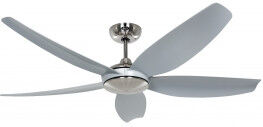 CasaFan Ventilador De Techo Casafan 514283 Eco Volare 142cm Gris Claro/ Cromo Cepillado CasaFan Ventilador De Techo Casafan 514283 Eco Volare 142cm Gris Claro/ Cromo Cepillado