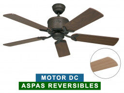 CasaFan Ventilador De Techo Casafan 513283 Eco Elements 132 Nogal O Haya/ Bronce CasaFan Ventilador De Techo Casafan 513283 Eco Elements 132 Nogal O Haya/ Bronce