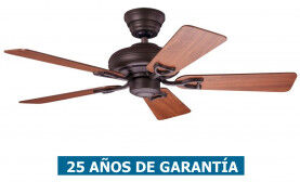 Hunter Ventilador De Techo Hunter Seville Ii 24039 Cereza Oscura O Roble Medio / Nuevo Bronce