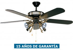 CasaFan Ventilador De Techo Con Luz Casafan 513207 Black Magic 132 Negro CasaFan Ventilador De Techo Con Luz Casafan 513207 Black Magic 132 Negro