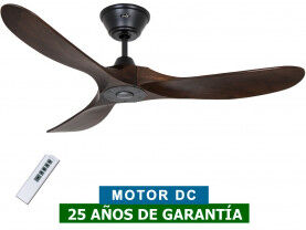 CasaFan Ventilador De Techo Casafan 312217 Eco Genuino 122 Nogal/ Negro Mate CasaFan Ventilador De Techo Casafan 312217 Eco Genuino 122 Nogal/ Negro Mate