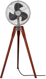Fanimation Ventilador De Pie Fanimation Fp8014sn Arden Níquel Satinado / Nogal Fanimation Ventilador De Pie Fanimation Fp8014sn Arden Níquel Satinado / Nogal
