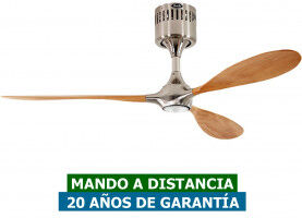 CasaFan Ventilador De Techo Con Luz Casafan 9313236 Helico Paddel Bn-Bu Haya/ Cromo Cepillado CasaFan Ventilador De Techo Con Luz Casafan 9313236 Helico Paddel Bn-Bu Haya/ Cromo Cepillado