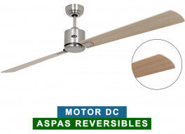 CasaFan Ventilador De Techo Casafan 922524 Eco Neo 180cm Arce O Haya/cromo Satinado CasaFan Ventilador De Techo Casafan 922524 Eco Neo 180cm Arce O Haya/cromo Satinado