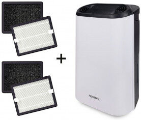 Noaton Deshumidificador Y Purificador De Aire Noaton Df 4214 Hepa + 2 Filtros Hepa/carbón Noaton Deshumidificador Y Purificador De Aire Noaton Df 4214 Hepa + 2 Filtros Hepa/carbón