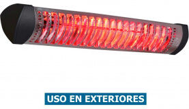 Mo-El Calefactor Halógeno Por Infrarrojo Mo-El Sharklite 712n / 6 M2 / Ip65 Mo-El Calefactor Halógeno Por Infrarrojo Mo-El Sharklite 712n / 6 M2 / Ip65