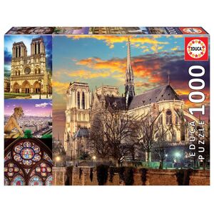 Educa Notre Dame Collage Puzzle rompecabezas 1000 pieza(s) Ciudad
