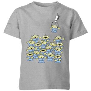 Pixar Camiseta Disney Toy Story Marcianitos - Niño - Gris - 9-10 años