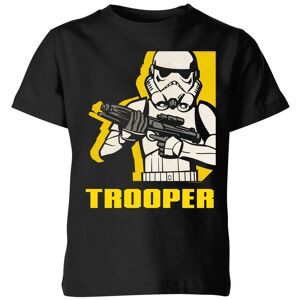 Star Wars Camiseta Star Wars Rebels Trooper - Niño - Negro - 3-4 años