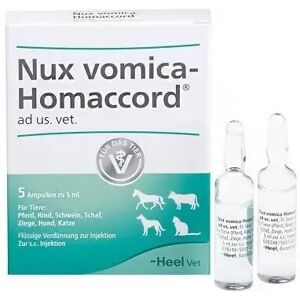 HEEL Nux Vomica Homaccord 50 Ampollas X 5 Ml