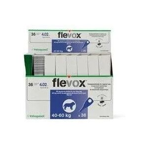 VETOQUINOL Flevox Perros Xl 36 Pipetas (40-60 Kg)