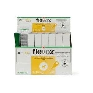 VETOQUINOL Flevox Perros S 36 Pipetas (2-10 Kg)