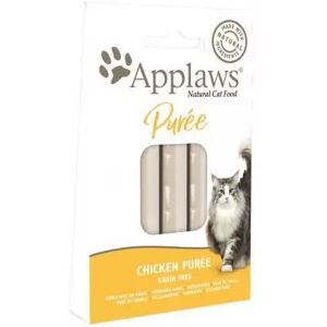 Snack Applaws Puré Gara Gatos Pollo - 8 X 7 Gr