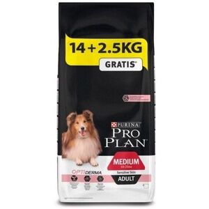 Purina Pro Plan Pro Plan Medium Adult Optiderma 14 Kg + 2.5 Kg!