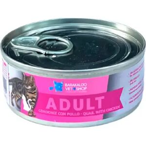 Comida Húmeda Para Gatos Adult Grain Free Codorniz Con Pollo Barakaldo Vet Shop 85 Gr