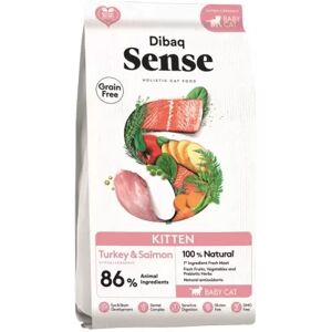 Dibaq Sense Kitten Grain Free Pavo Y Salmón Gato 2 X 6 Kg