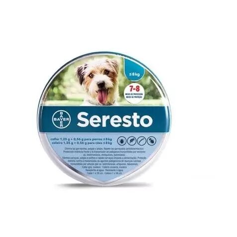 BAYER Collar Seresto Menos De 8 Kg