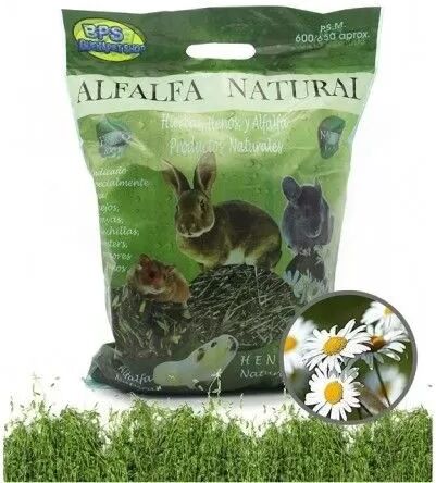 COMPLEMENTOS Alfalfa Natural Para Roedores 600 Gr