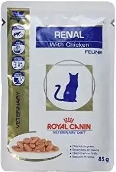 Royal Canin Gato Renal Pollo Sobres 12 Ud X 85 Gr