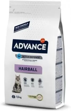 Advance Gatos Hairball Pavo Y Arroz 1.5 Kg