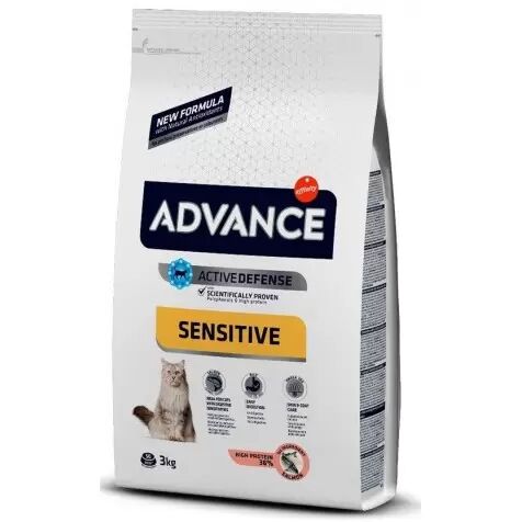 Advance Gatos Sensitive Salmón Y Arroz 10 Kg