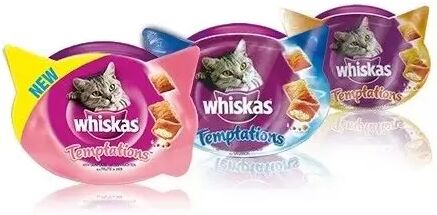 Whiskas Snacks Temptations Salmón