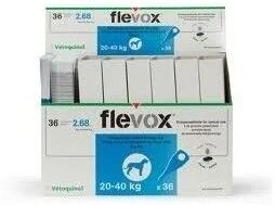 VETOQUINOL Flevox Perros L 36 Pipetas (20-40 Kg)