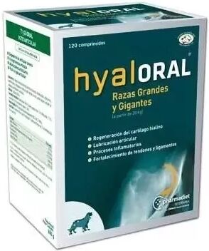 FARMADIET Hyaloral Razas Grandes Y Gigantes 120 Y 360 Comprimidos 120 Comprimidos