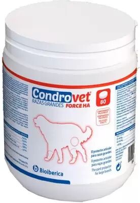 BIOIBERICA Condrovet Force Ha Razas Grandes 80 Comprimidos