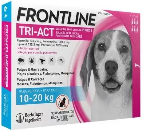 MERIAL Frontline Tri-act (10-20 Kg) 6 Pipetas