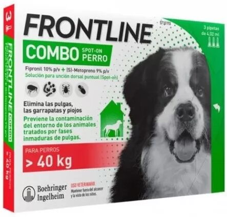 MERIAL Combo Frontline (40-60 Kg) 3 Pipetas