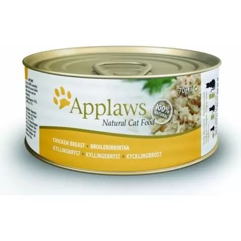 Applaws Kitten Lata Para Gatitos Pechuga De Pollo - 6 Unidades - 420 Gr