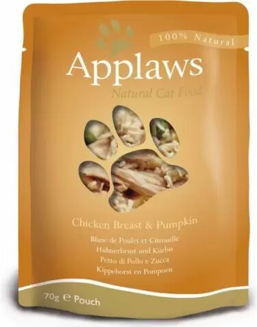 Applaws Sobre Gatos Adultos Pollo Con Calabaza - 1 Unidad - 70 Gr