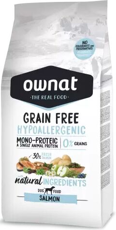 Ownat Grain Free Hypoallergenic Salmón Perro 3 Kg