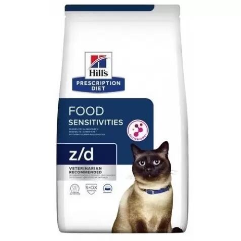 Hill´s Gatos Z/d Food Sensitivities 1.5 Kg