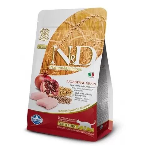 Farmina Nd Ancestral Grain Neutered Pollo Gato 300 Gr