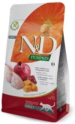 Farmina Nd Pumpkin Grain Free Codorniz Gato 300 Gr