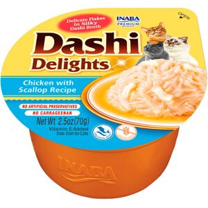 Churu Dashi Delights Receta Pollo con Vieira Caldo para Gatos 70 gr Churu Dashi Delights Receta Pollo con Vieira Caldo para Gatos 70 gr
