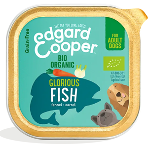 Edgard & Cooper Adult BIO Organic Pescado Tarrina para Perros 100 gr Edgard & Cooper Adult BIO Organic Pescado Tarrina para Perros 100 gr