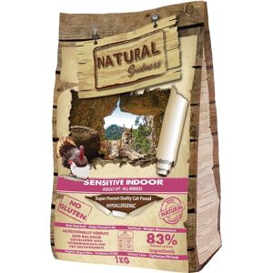 Comida Natural Greatness Pienso Seco Para Gatos Sensible Indoor 2kg - Hipoalergénico y Alto en Carne Comida Natural Greatness Pienso Seco Para Gatos Sensible Indoor 2kg - Hipoalergénico y Alto en Carne
