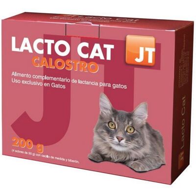 Jtpharma Lacto Cat 4x50g - Complemento para gatos Jtpharma Lacto Cat 4x50g - Complemento para gatos