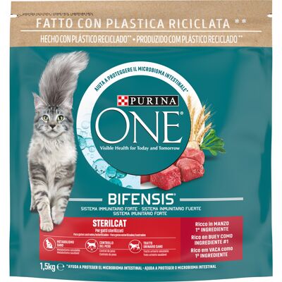 Purina One Comida para Gatos Esterilizados - Carne y Trigo Purina One Comida para Gatos Esterilizados - Carne y Trigo