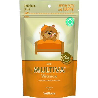 Vetnova Viramax 30 Masticables - Suplemento Alimenticio Vetnova Viramax 30 Masticables - Suplemento Alimenticio