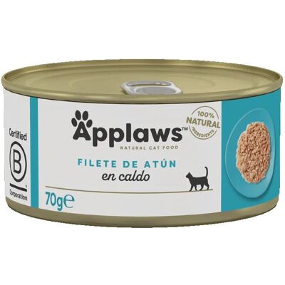 Filete de Atún Applaws - 24x70g Comida Húmeda para Gatos Filete de Atún Applaws - 24x70g Comida Húmeda para Gatos
