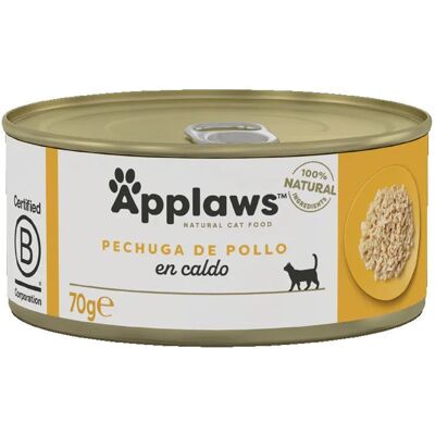 Applaws Pechuga de Pollo 24x70g Comida húmeda para gatos Applaws Pechuga de Pollo 24x70g Comida húmeda para gatos